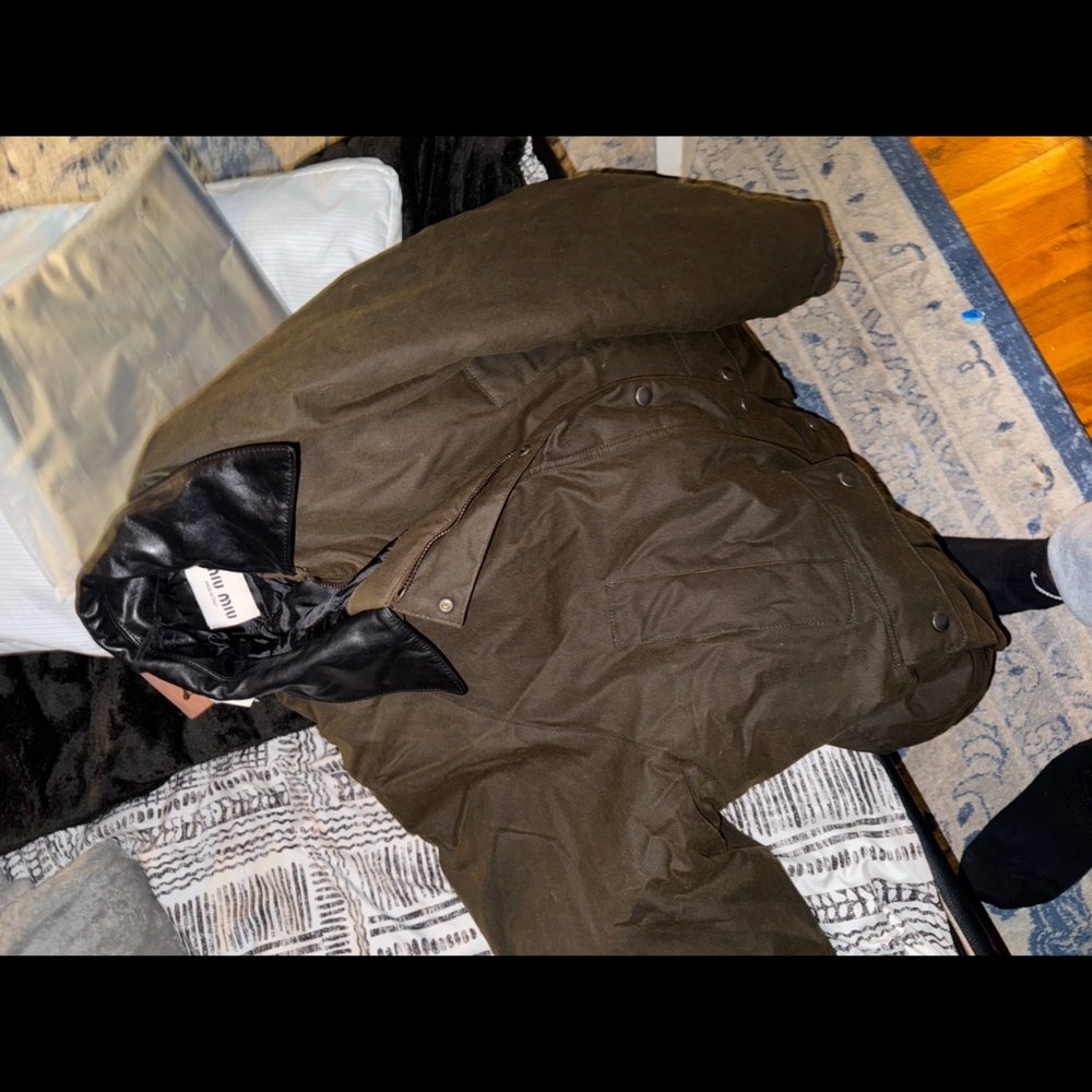 MIU MIU RUNWAY OUTERWEAR JACKET